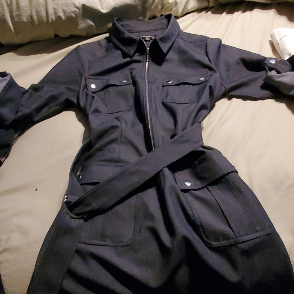 Zip up dress